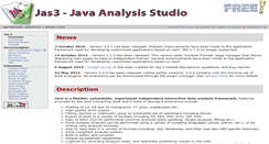 Desktop Screenshot of jas.freehep.org