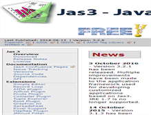 Tablet Screenshot of jas.freehep.org